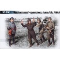 Figurines maquettes Infanterie allemande, Opération Barbarossa 22 Juin 1941
