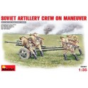 Maquette Artilleurs soviétiques à la manoeuvre 