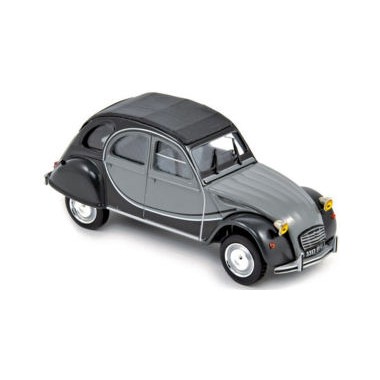 2cv charleston grise miniature