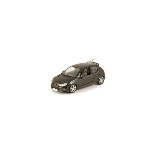 Miniature Peugeot 206 RC noire 2003 - francis miniatures