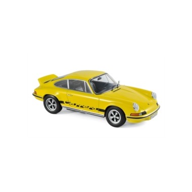 Miniature Porsche 911 RS 1973 - White & Green deco Miniature Porsche 911 RS 1973 - White & Green deco