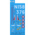 Berna Decals  BERN72-140 - Décalques 1/72 Flamboyant Moranes-Saulnier 406