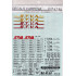 Colorado Decals COLODCT4363 - Décalques 1/43 Porte Autos TA 60 Kit B. Semblat (STVA)