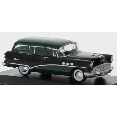 Miniature Buick Century Station Wagon, vert foncé/noir, 1954 Miniature Buick Century Station Wagon, vert foncé/noir, 1954