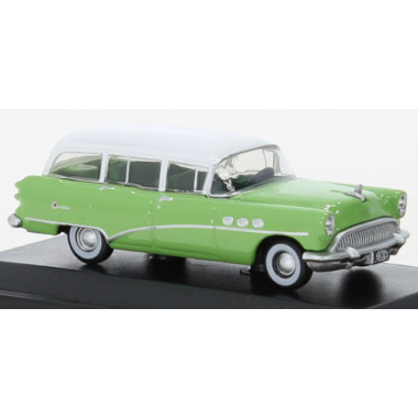 Buick Century Estate, vert avec toit blanc, 1954 Buick Century Estate, vert avec toit blanc, 1954
