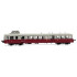 Jouef HJ2616 - Autorail diesel X 3800 Picasso SNCF livrée rouge rubis / gris perle