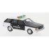 BoS Models BOS87701 - Miniature Renault 18 Break, blanche et noire, Police, 1978