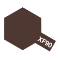 Tamiya XF90 Brun Rouge 2 mat, peinture acrylique Pot 10 ml