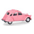Herpa HERP020824-008 - Miniature Citroën 2 CV avec toit ouvert, rose claire