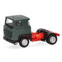 Miniature Tracteur routier Scania 141 à 2 essieux, vert mousse