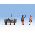 Figurines Gens assis