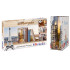 Revell REVE00539 - Maquette Serre livre Tiny Adventures Paris, en bois