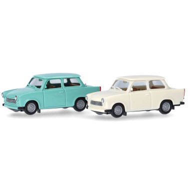 Miniature Trabant 601 Limousine, MiniKit (lot de 2)