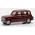 Miniature Renault R 4, bordeau