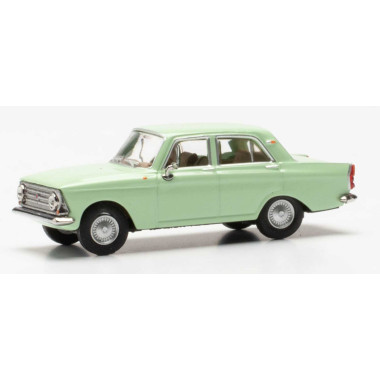 Miniature Moskwitsch 408, vert jaunatre