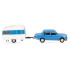 Herpa HERP028585-002 - Miniature Wartburg 353 '82 Berline avec caravane Qek