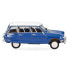 Herpa HERP038959-002 - Citroën AMI 6 Break, bleu Gentiane toit blanc