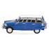 Herpa HERP038959-002 - Citroën AMI 6 Break, bleu Gentiane toit blanc
