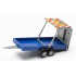 Herpa HERP052368-003 - Miniature Remorque de sécurité routière, bleue marine