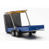 Herpa HERP052368-003 - Miniature Remorque de sécurité routière, bleue marine
