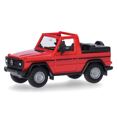 Miniature Mercedes-Benz G cabriolet, rouge