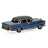 Herpa HERP430739-004 - Miniature Mercedes Benz 200 bleu noir, avec aileron arrière
