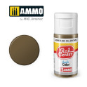 AMMO R-0001 - Marron Rail, Peinture acrylique Rail Center, 15 ml
