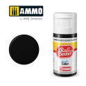 AMMO R-0002 - Noir Moteur, Peinture acrylique Rail Center, 15 ml