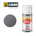 AMMO R-0004 - Gris Industriel, Peinture acrylique Rail Center, 15 ml