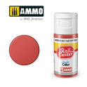 AMMO R-0007 - Rouge Fourgon, Peinture acrylique Rail Center, 15 ml