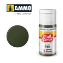 AMMO R-0017 - Vert Pullman, Peinture acrylique Rail Center, 15 ml