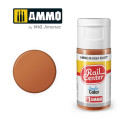 AMMO R-0024 - Rouille, Peinture acrylique Rail Center, 15 ml