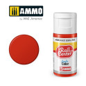 AMMO R-0037 - Rouge Signal, Peinture acrylique Rail Center, 15 ml