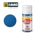 AMMO R-0038 - Livrée Bleu Foncé, Peinture acrylique Rail Center, 15 ml