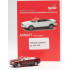 Herpa HERP012287-006 - Miniature Audi 80 cabriolet, rouge bordeau, MiniKit