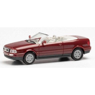 Miniature Audi 80 cabriolet, rouge bordeau, MiniKit