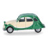 Herpa HERP020817-007 - Miniature Citroën 2CV Charleston, verte et beige