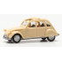 Herpa HERP020824-007 - Miniature Citroen 2 CV toit ouvrant, ivoire