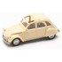 Herpa HERP020824-007 - Miniature Citroen 2 CV toit ouvrant, ivoire