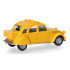 Herpa HERP027632-006 - Miniature Citroën 2CV jaune, avec coffre