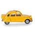 Herpa HERP027632-006 - Miniature Citroën 2CV jaune, avec coffre