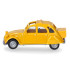 Herpa HERP027632-006 - Miniature Citroën 2CV jaune, avec coffre