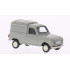 Wiking WIKI022501 - Miniature Renault R4 Fourgonnette grise, 1961-1967