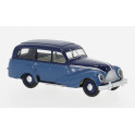 Miniature EMW 340 break, bleu foncé/bleu, 1950