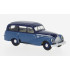 Brekina BREK27357 - Miniature EMW 340 break, bleu foncé/bleu, 1950