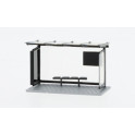 Miniature Abri de bus, noir