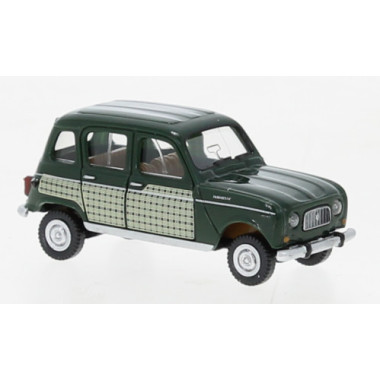 Miniature Renault 4 Parisienne, vert fonc&eacute;, 1964, HO