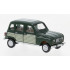 Wiking WIKI022406 - Miniature Renault 4 Parisienne, vert foncé, 1964, HO