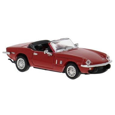 Miniature Triumph Spitfire, rouge, 1974