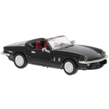 Miniature Triumph Spitfire, noire, 1974